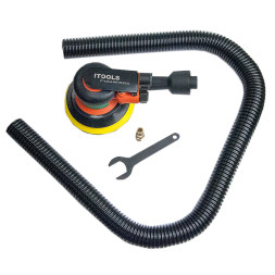 Машинка шлифовальная пневматическая ITOOLS орбита 5мм, подложка 125мм 8 отв.(IT-125-5-H8-VS-ECO)