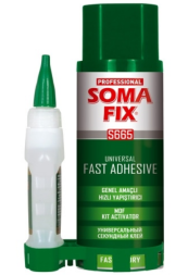 Клей экспресс склеивания двухкомпонентный 400гр.