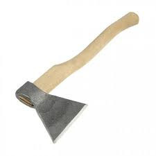 Топор с деревянной ручкой 500г