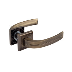 Ручка дверная AL 106К AL ст.бронза "Нора-М"