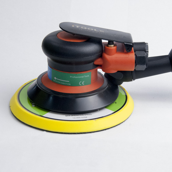 Машинка шлифовальная пневматическая ITOOLS орбита 2,5мм, подложка 152мм 15 отв.(IT-152-2,5-H15-VS)
