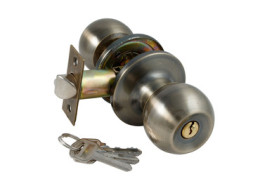 Защелка дверная S-Locked 6072 - 01-ЕТ AB бронза ключ