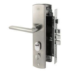 Замок врез. N200 (108)-68 П (мат.никель)  "Нора-М"