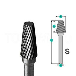 Борфреза твердосплавная SХ0804М06