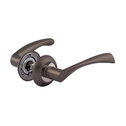 Ручка дверная AL 100А AL  графит  "Нора-М"