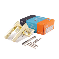 Ручка дверная AL 108К AL мат.кофе "Нора-М"