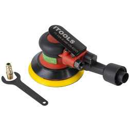 Машинка шлифовальная пневматическая ITOOLS орбита 5мм, подложка 152мм 15 отв.(IT-152-5-H15-VS)