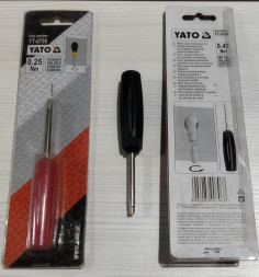 Динамометрическая отвертка для резиновых клапанов YATO, 0,45 Nm