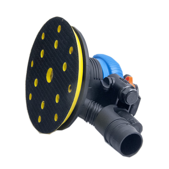 Машинка шлифовальная пневматическая ICAR GT POWER. орбита 5мм, подл.152мм, 15отв.(GT 152-5-H15-V