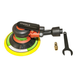 Машинка шлифовальная пневматическая ITOOLS орбита 5мм, подложка 152мм 15 отв.(IT-152-5-H15-VS-ECO)