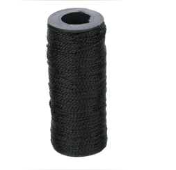 Нить крученная полипропиленовая (капроновая) 1,2мм черная 100м МДС