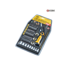 Набор отвертка АPP поворотная с торцевыми головками, битами 31в1 СТРОНГ