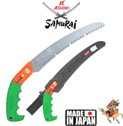 Пила самоочищ/изогн.полотно L=300мм/4мм в чехле, с поясным крепл.SAMURAI