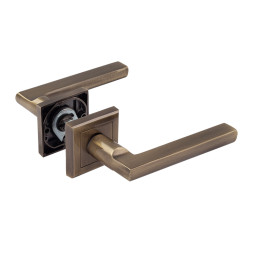 Ручка дверная AL 108К AL ст.бронза "Нора-М"