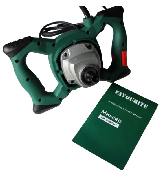 Миксер 1500Вт, 0-800об/мин, М14 EM 1500/14M FAVOURITE