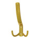 Крючок-вешалка №11 3-х рож. (золото)  "Нора-М"