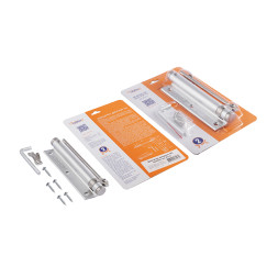 Доводчик дверной 101 (до 20кг) (сереб.)