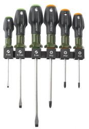 728060 Набор отверток с 3-х компонентными рукоятками, 6 шт. (6шт)