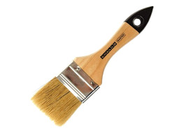 Кисть флейцевая, 50мм, натуральная щетина деревянная ручка, 4Walls Master