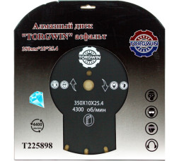 Диск алмазный сегмент 400*10*32/25,4 TORGWIN