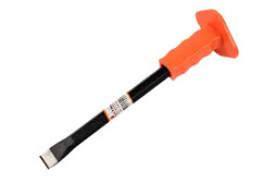 Скарпель плоская с защитой для рук "Практик" 250*16мм