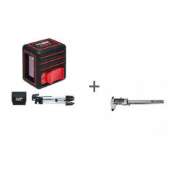 Комплект Лазерный уровень ADA CUBE MINI Professional Edition + Штангенциркуль цифровой ADA Mechanic