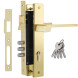 Замок врез. N111-85 М  (золото)  "Нора-М"