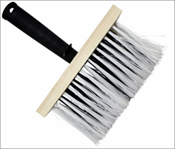Кисть-макловица 140х50 мм, искусственная щетина, деревянный корпус, пластиковая ручка ON