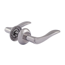 Ручка дверная AL 105А AL хром "Нора-М"