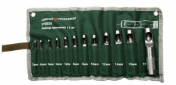 376920 Набор просечек 12 предм.(3,4,5,6,7,8,9,10,12,14,16,19 мм)