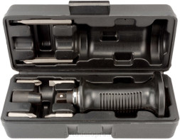 40009 Отвертка ударная (анатомич., 6 насадок, футляр) АвтоДело