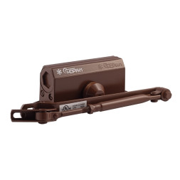 Доводчик №2s F (до 50кг) (коричневый) морозостойкий "Нора-М"