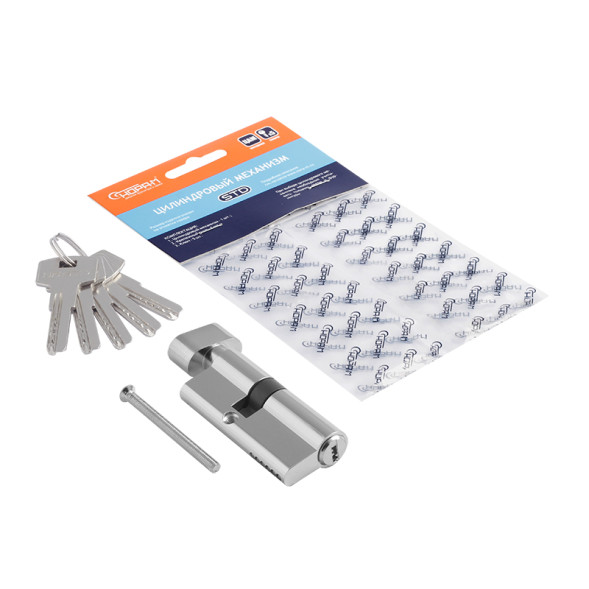 Цилиндр.мех-м ЕСО Z ЛПВ-90 (хром) (55-35В)  "Нора-М"