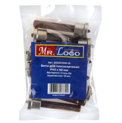 Насадки Mr.Logo для гипсокартона 50PH2 JAPAN (10шт)