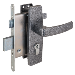 Замок врезной ЗЕНИТ ЗВ4-3.04 серебро