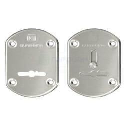 Накладка ГХ 21 п/сув. на 4 крепления (хром)  Гардиан