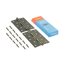 Петля унив.сталь 5"-4ВВ FНР-ЕСО РВ (мат.хром.покр.) (125*75*2,5)  "Нора-М"