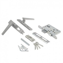 Замок врезной ЗЕНИТ ЗВ4-3.01 никель