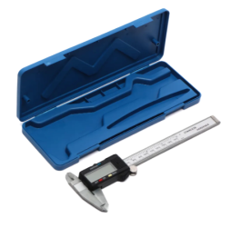 Штангенциркуль (150 мм.) цифровой пласт. корпус X-PERT