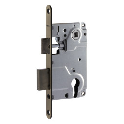 Корпус замка 25-85мм (ст.бронза) под цилиндр "Нора-М"