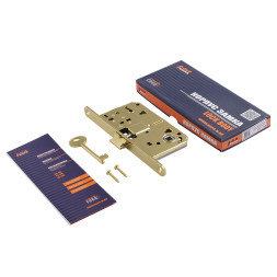 Корпус замка М 15-90 мм (золото) под сувал. ключ "Нора-М"