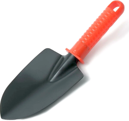 Совок посадочный широкий (пластик.ручка) FT 505-A