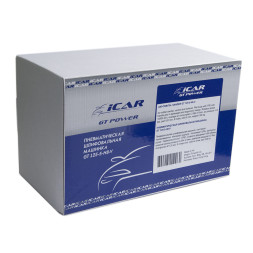 Машинка шлифовальная пневматическая ICAR GT POWER. орбита 2,5мм, подл.125мм, 8отв. (GT 125-2.5-H15-V