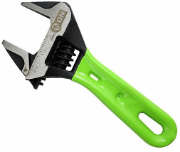 Ключ разводной c тонкими губками 0-41 мм, укороченная рукоятка, 150мм, CrV ON