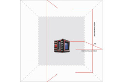Лазерный уровень ADA Cube 3D Basic Edition (построитель, батарея,инструкция)