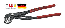 Клещи переставные NWS 180мм, Maxi MX, покрытие TitanFinish,обливные рукоятки new