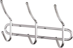 Вешалка для ванны металл.CrV 4,2мм* 6 крюков  672-А