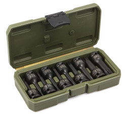 664280 Набор бит-головок ударных 1/2" TORX  длина 78мм 10шт. (Т25-Т80) (10шт)