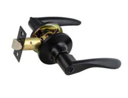 Защелка дверная S-Locked 3901-03- BL черный матовый