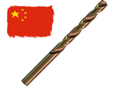 Сверло по металлу кобальт красное d-4.5  SKOLE (5 шт)